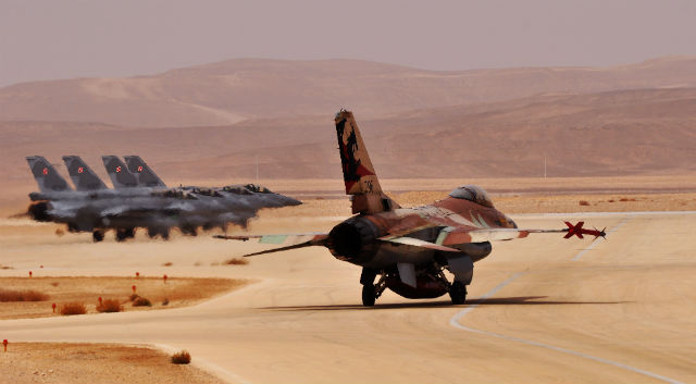 Israeli, Polish F-16s - Israeli air force