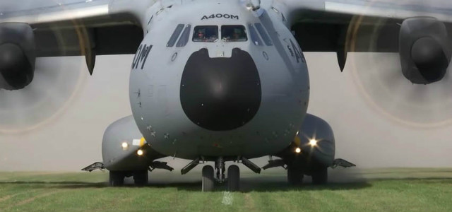 A400M grass close - Airbus Defence & Space