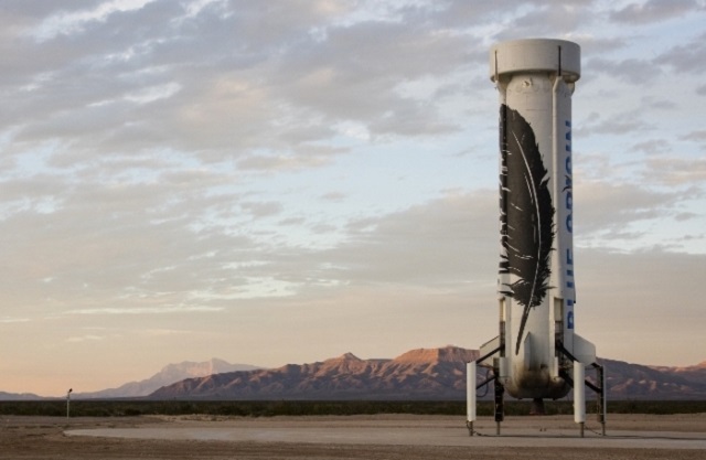 Blue Origin's New Shepard space vehicle