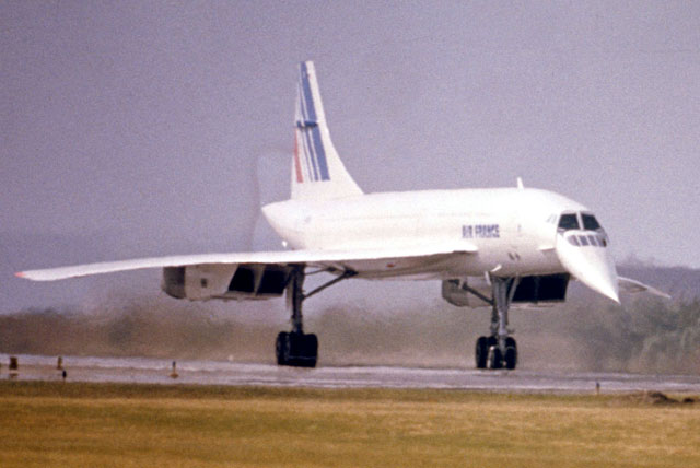 First AF Concorde flight