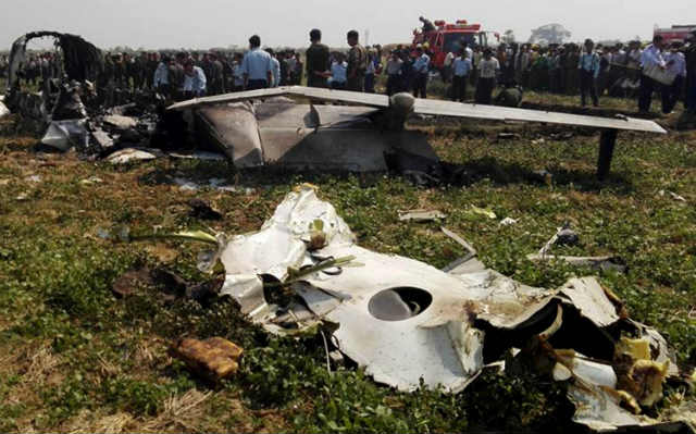 Myanmar Beech 1900D crash - Xinhua/REX/Shutterstoc