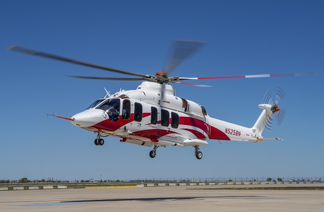 Bell Helicopter 525 Relentless FTV-3 first flight 