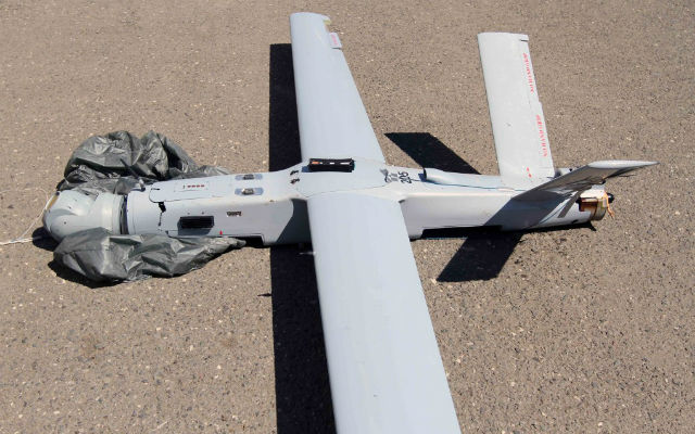 Crashed Thunder B UAV - Nagorno-Karabakh  
