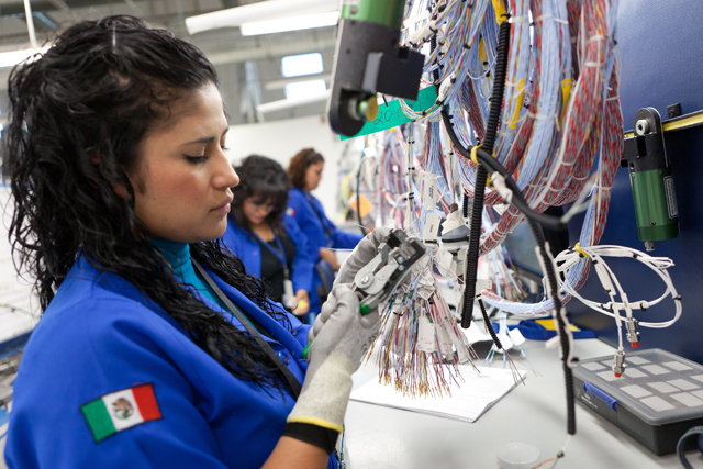 Safran wiring plant in Chihuahua