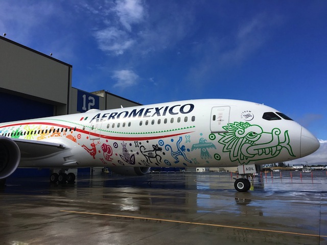 Aeromexico first 787-9