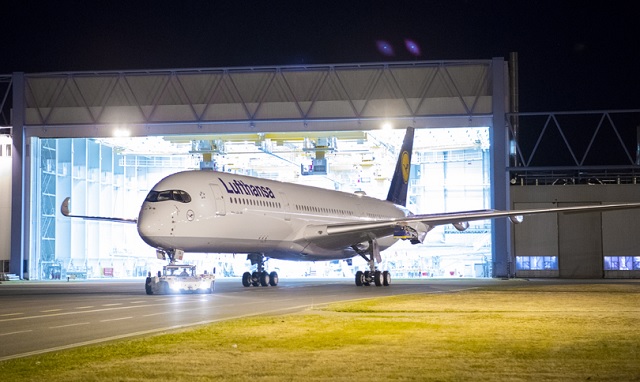 Lufthansa A350 rollout