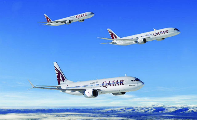Qatar fleet - Boeing