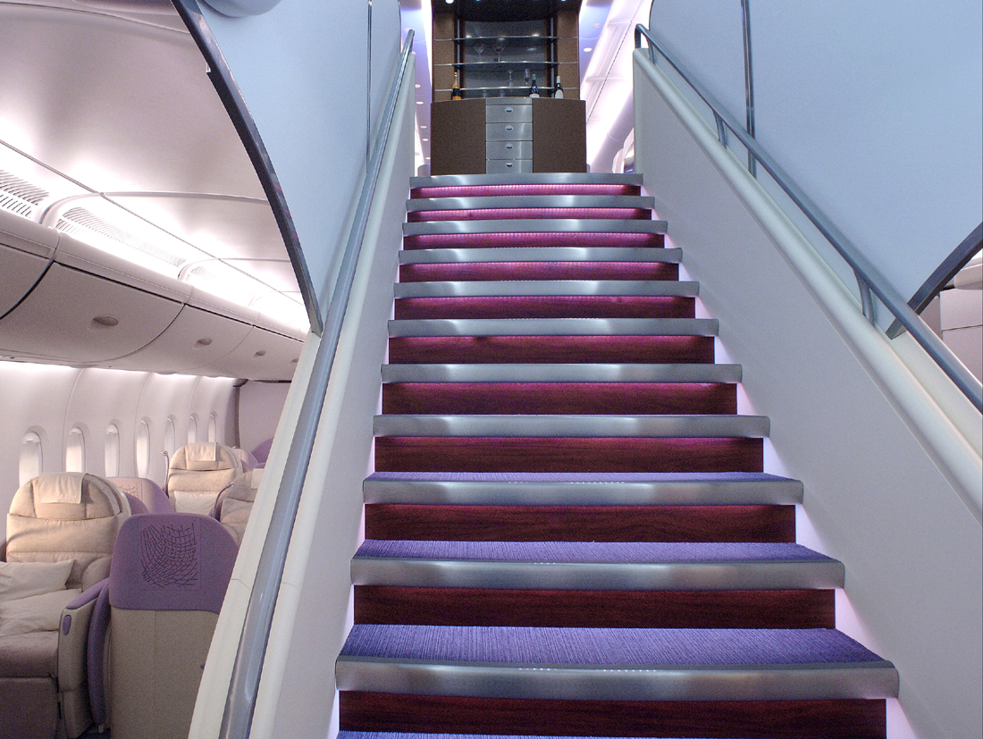 A380 stairs current