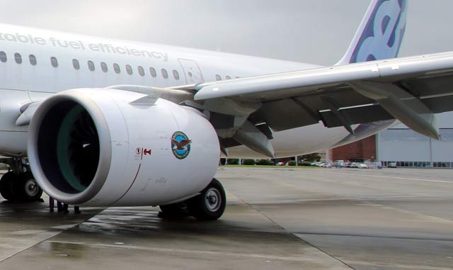 A321neo engine flaps