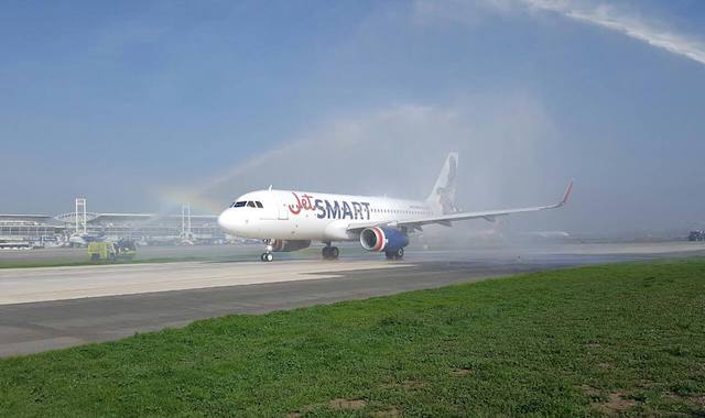 JetSmart A320 first revenue flight