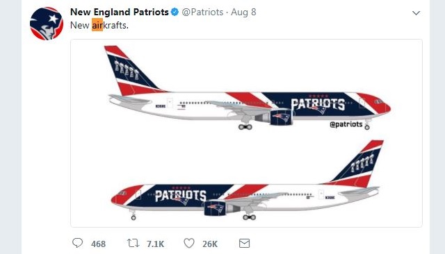 new england patriots jet