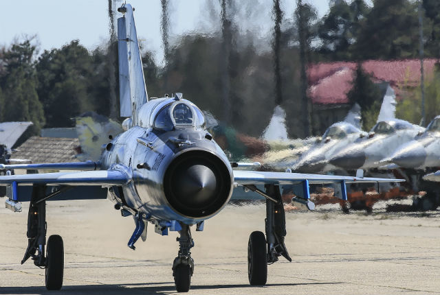 Romanian MiG-21 - Crown Copyright