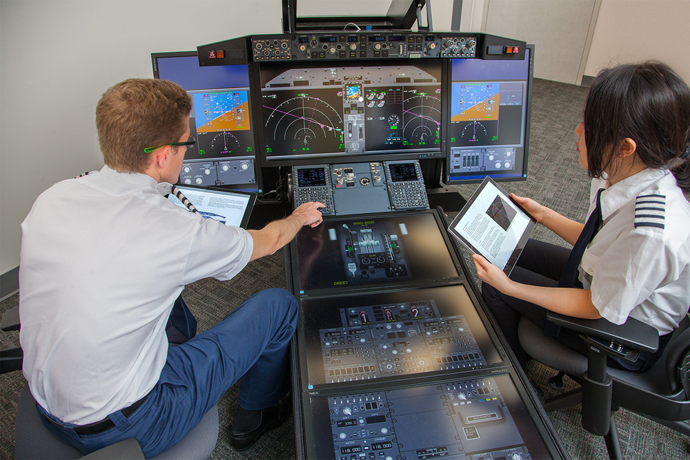PC-based flight training - Boeing