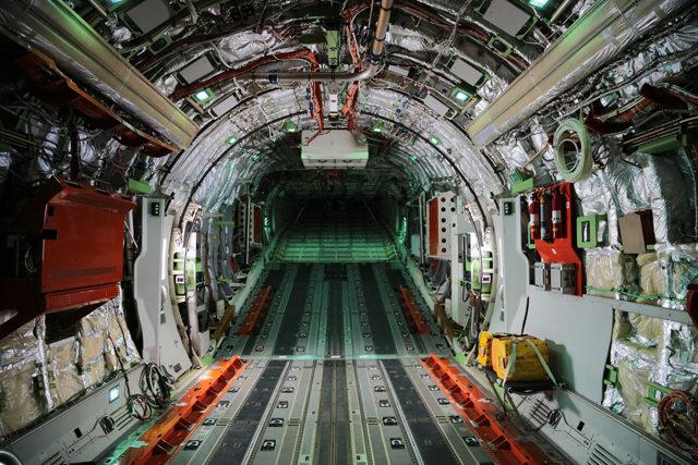 KC-390 cargo hold