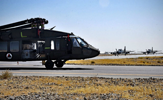 Afghan UH-60A - US Air Force