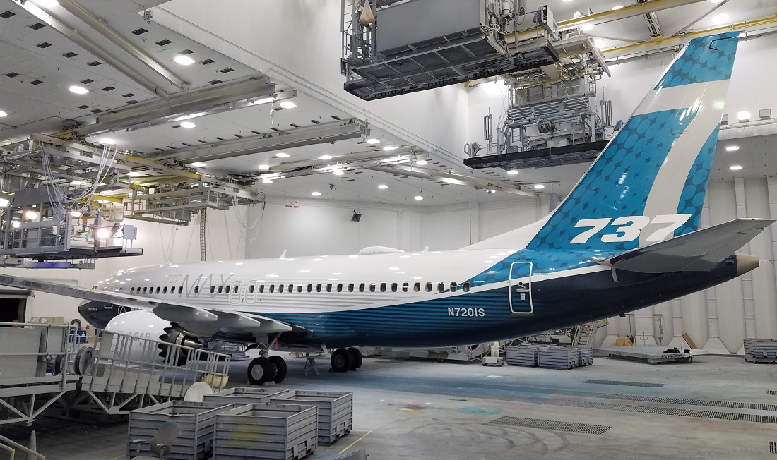 Pictures Boeing 737 Max 7 Debuts In Renton News Flight