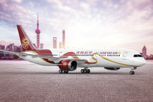 Juneyao Airlines 787 resized