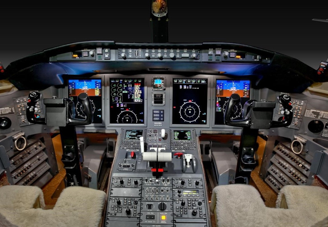 Challenger cockpit
