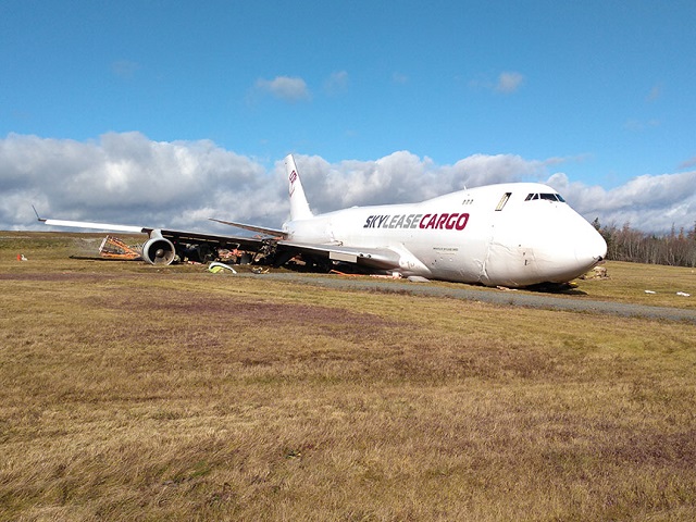Sky Lease Halifax 747-400F crash-TSB-1