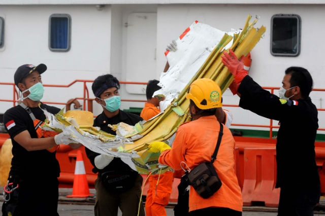 Lion Air debris 640 c Xinhua News Agency REX Shutt