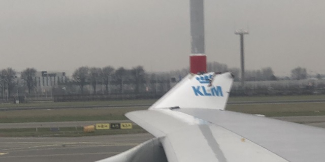 KLM 747-400 wing-tip