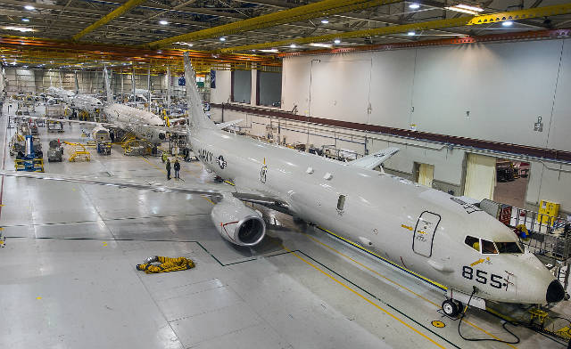 P-8A mission system installation - Boeing