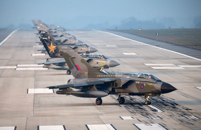 RAF Tornados - Crown Copyright