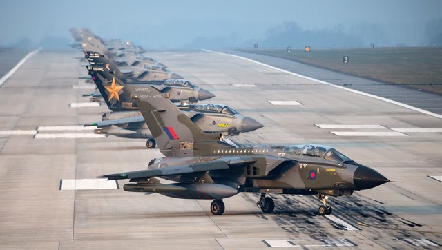 RAF Tornados - Crown Copyright