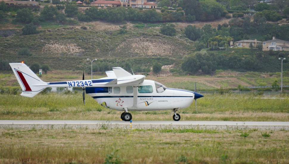 Ampaire experimental Cessna 337