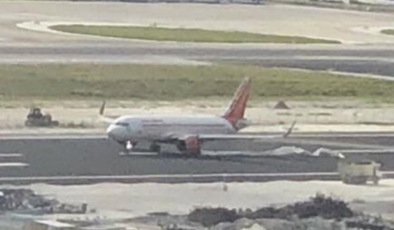 Air India A320neo wrong Male runway