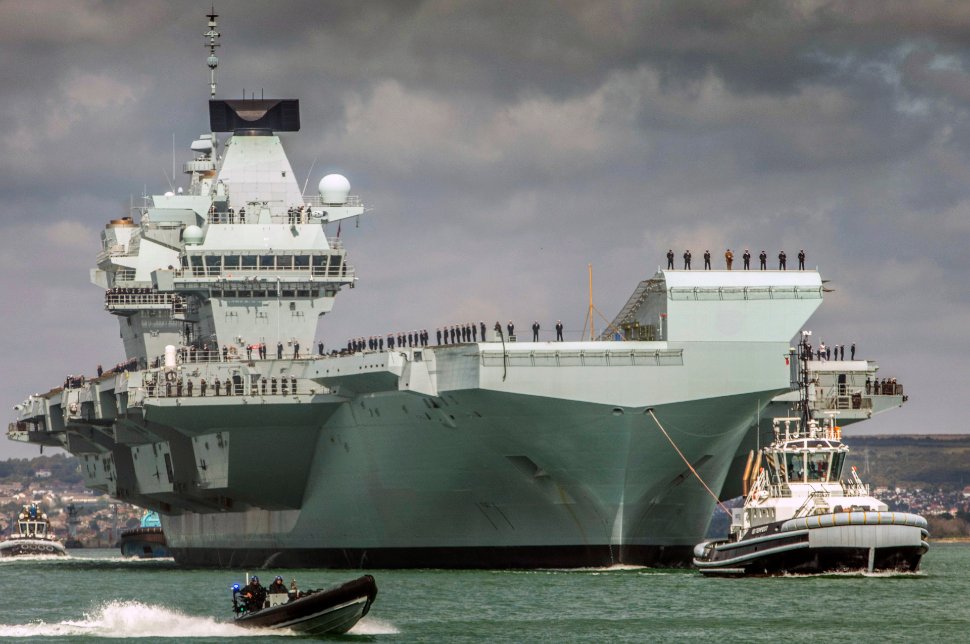 HMS Queen Elizabeth - Crown Copyright